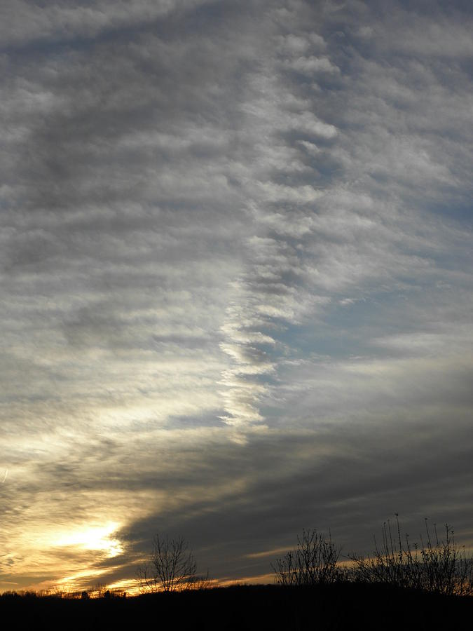 Swrils of clouds Photograph by Kim Galluzzo