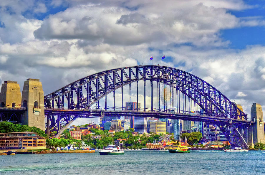 Sydney Harbor Bridge Photograph by Harry Strharsky