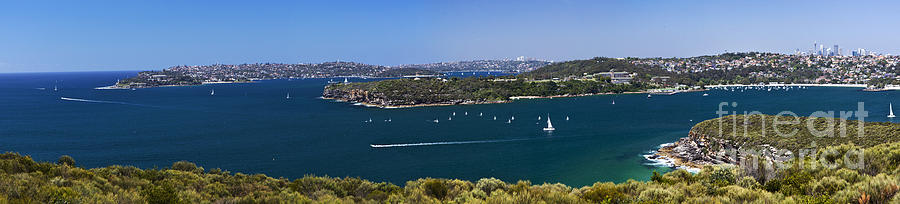 Sydney Harbour panorama Photograph by Sheila Smart Fine Art Photography