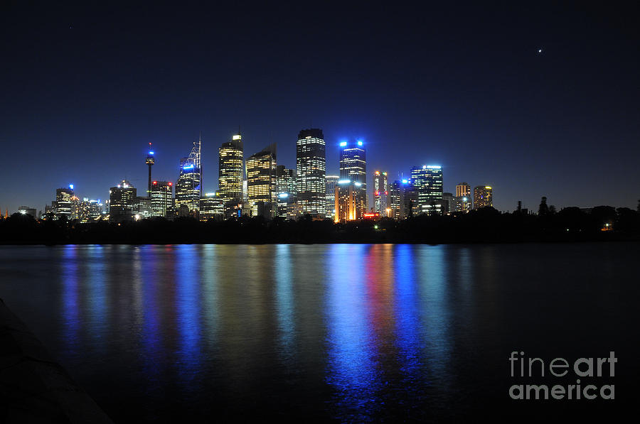 Sydney Skyline 1 Photograph by Vivian Christopher
