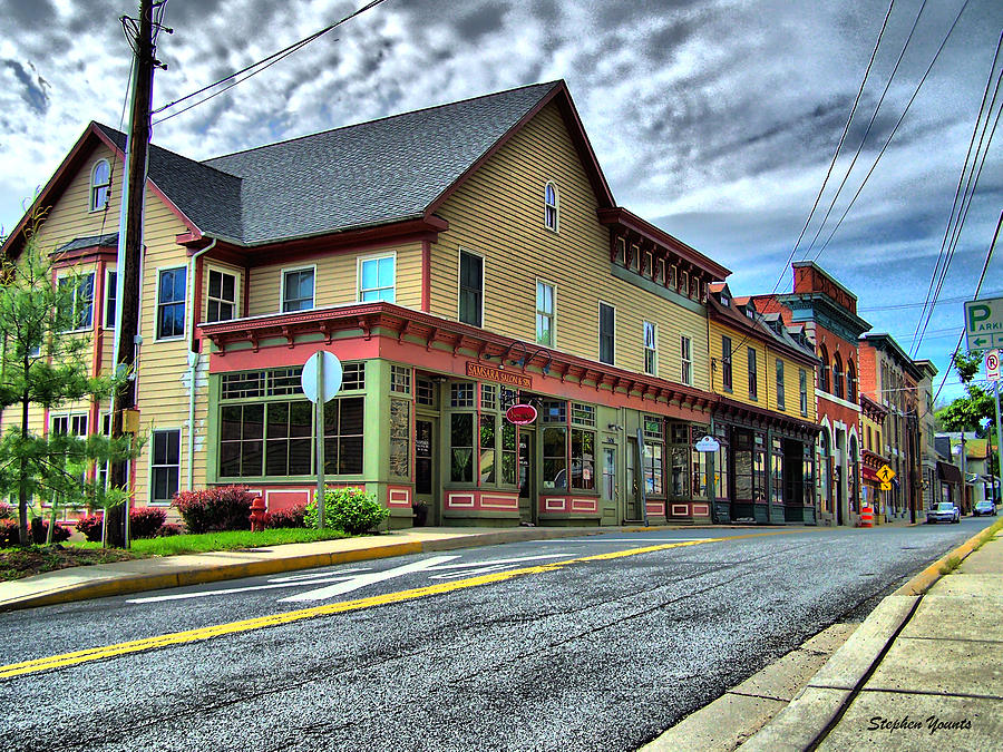 Sykesville Shops Photograph by Stephen Younts