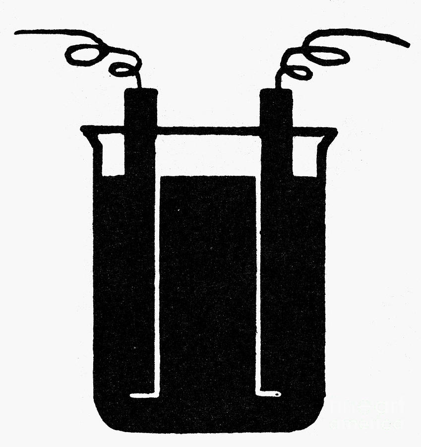 Symbol: Battery Photograph by Granger