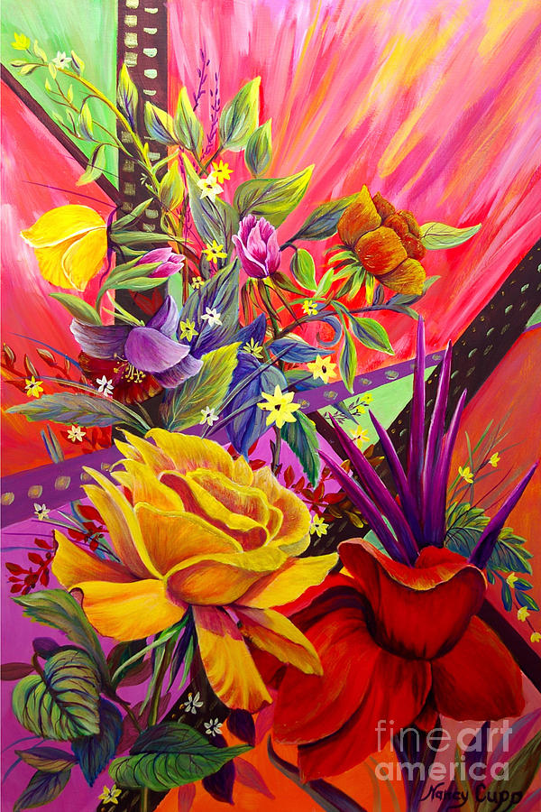 Symphony Painting by Nancy Cupp