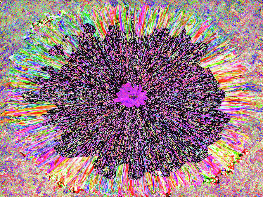 Mothers Day Digital Art - a Flower of the mind by Kenneth James
