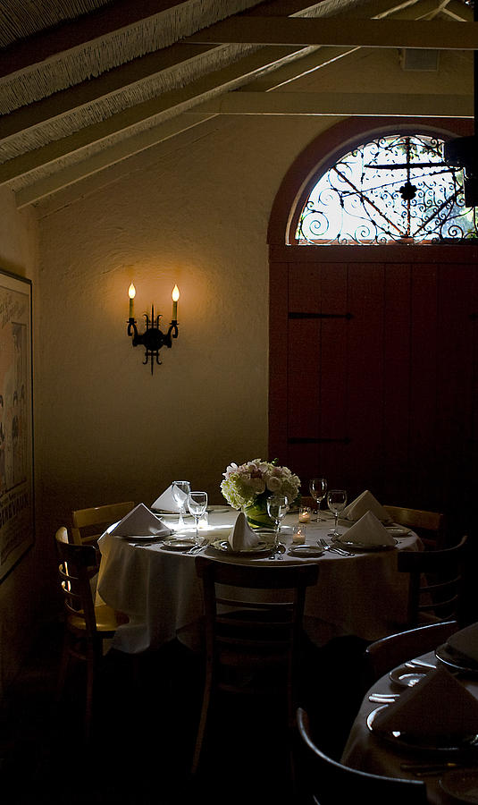 Table In Elegance Photograph by Lorraine Devon Wilke