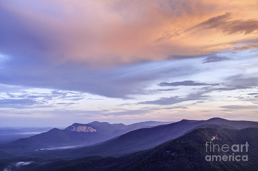 Table Rock Sunset II Photograph by David Waldrop