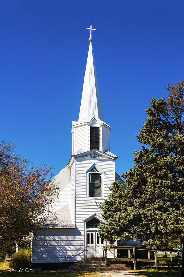 Tabor Country Church Photograph by Ed Peterson