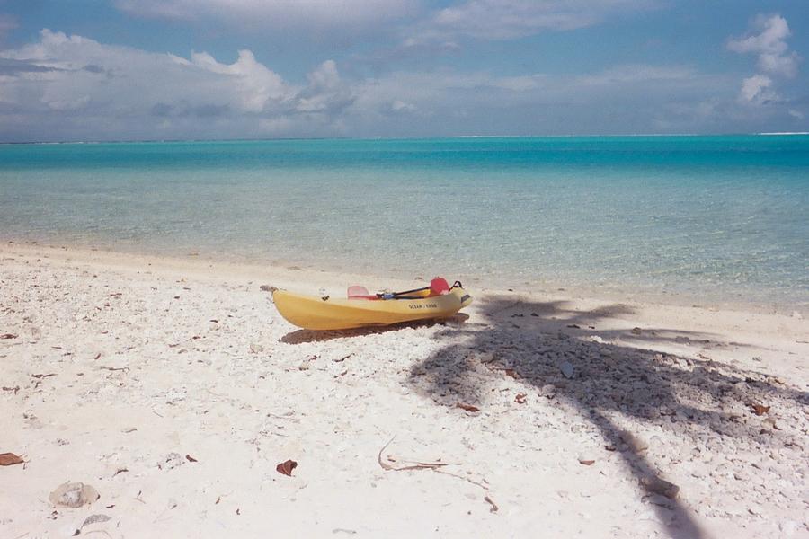 Tahiti Kayak Photograph by Mark Norman