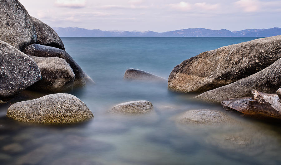 Tahoe Rocks Photograph by Greg Nyquist