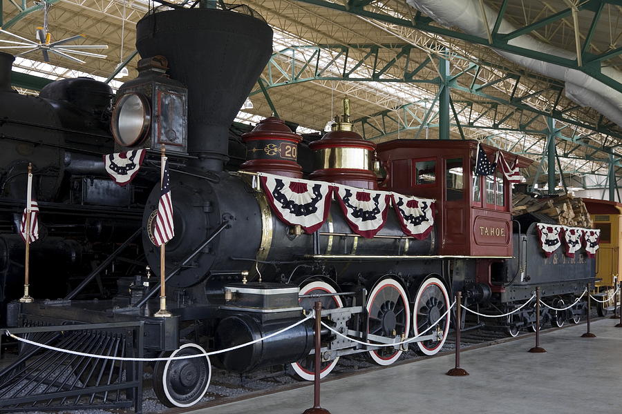 Tahoe Steam Locomotive Photograph by Sally Weigand