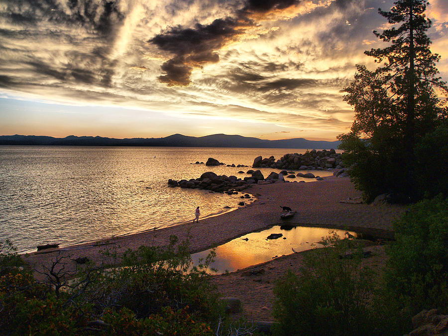 Tahoe Sunset Photograph by Martin  Gollery