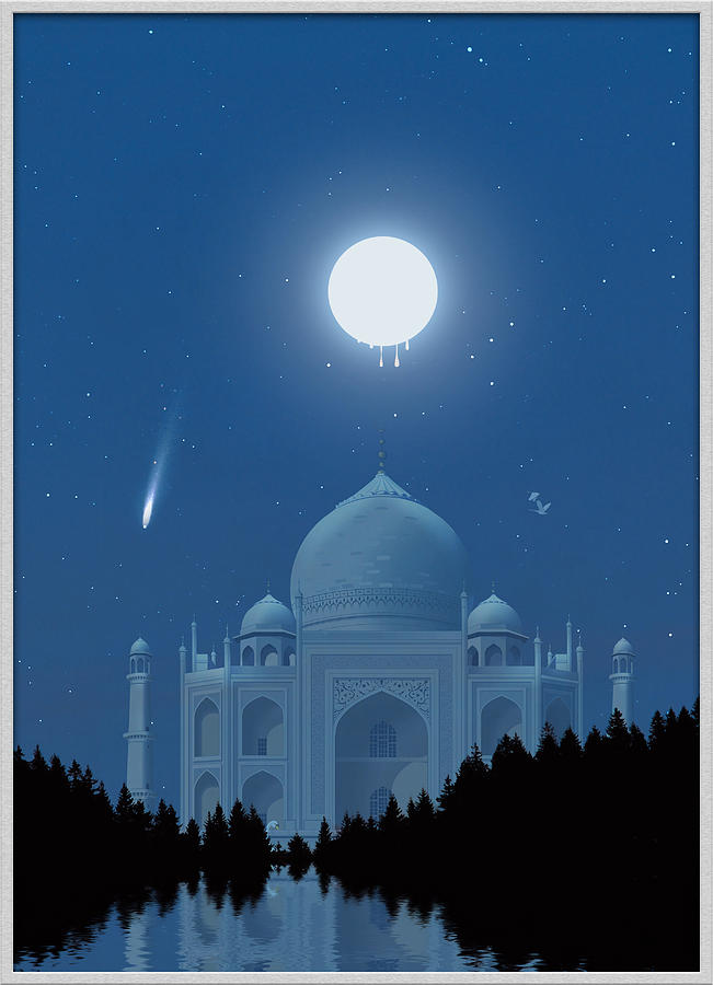 Taj Mahal II Digital Art by Harald Dastis
