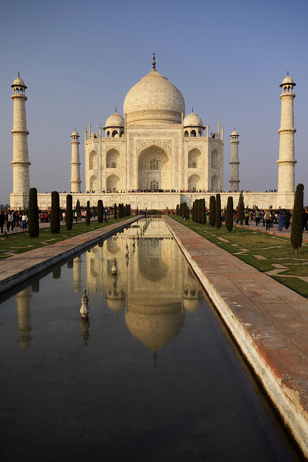Taj Mahal reflection Photograph by Ivan Slosar