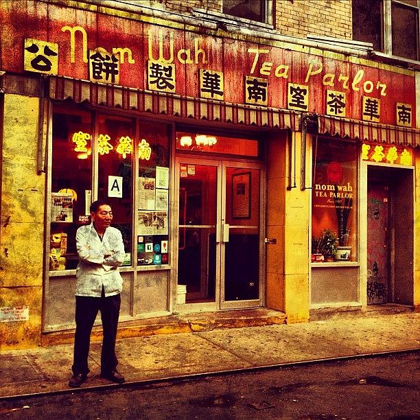 Summer Photograph - Taking A Break in Chinatown by Luke Kingma