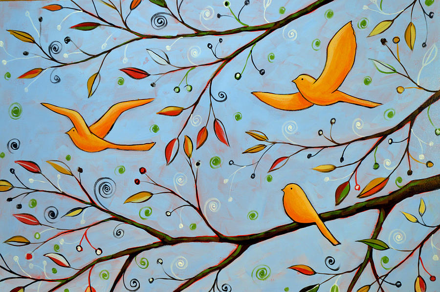 Taking Flight Painting by Amy Giacomelli
