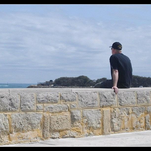 Beach Photograph - Taking In The View!! #perth by Kristie Brown