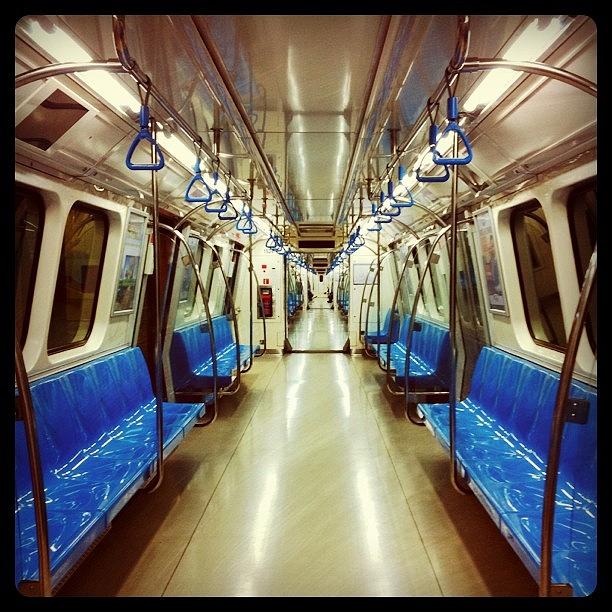 Subway Photograph - #taksim #istanbul #subway by Baris Erdogan