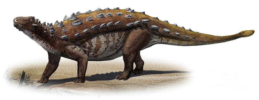 Talarurus Plicatospineus, A Prehistoric Digital Art