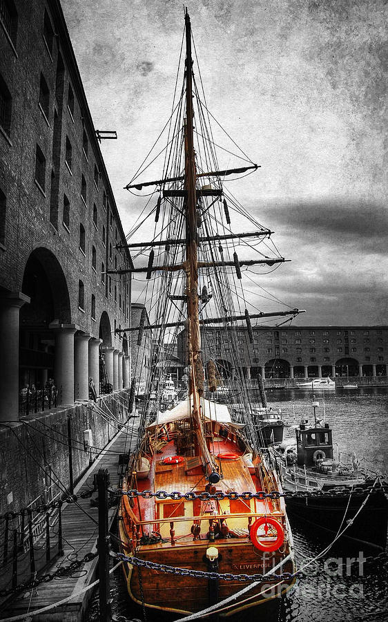 Tall Ship At Liverpool Photograph by Yhun Suarez