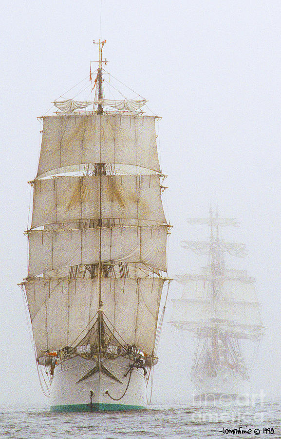 Tall Ship Denmark Photograph by Jonathan Fine