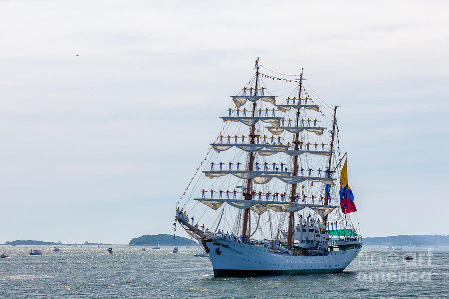 Tall Ship Gloria  Photograph by Susan Cole Kelly
