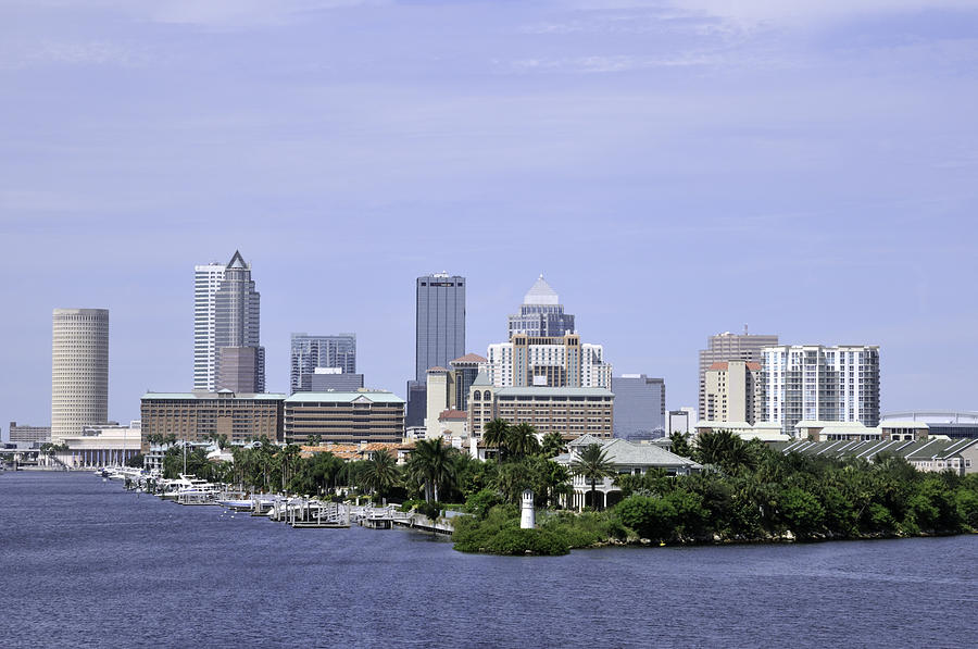 Tampa Skyline Photograph by Bradford Martin