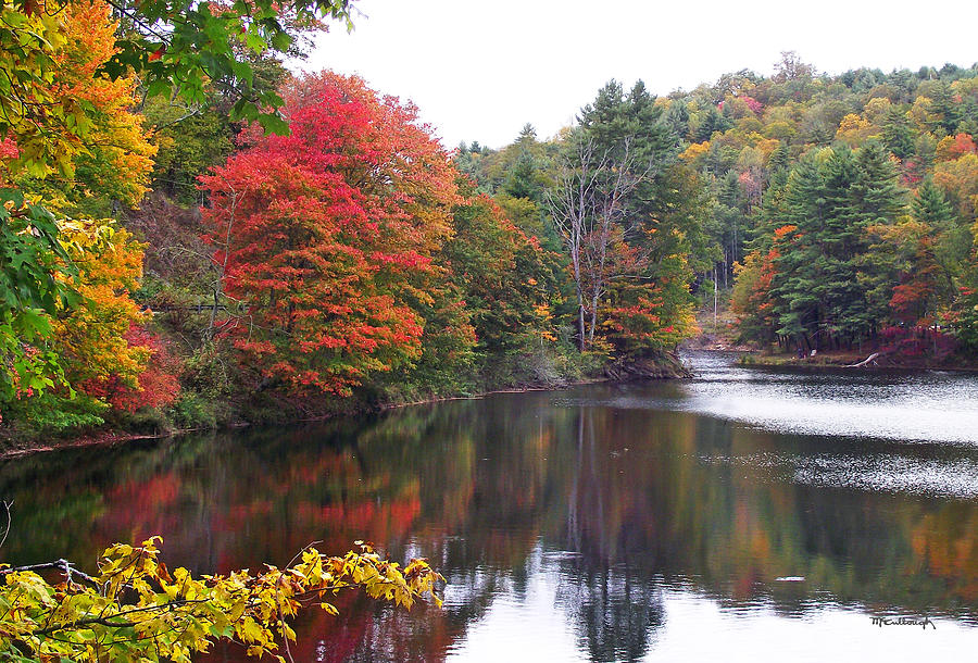 Tanasee Lake in the Fall Photograph by Duane McCullough | Fine Art America