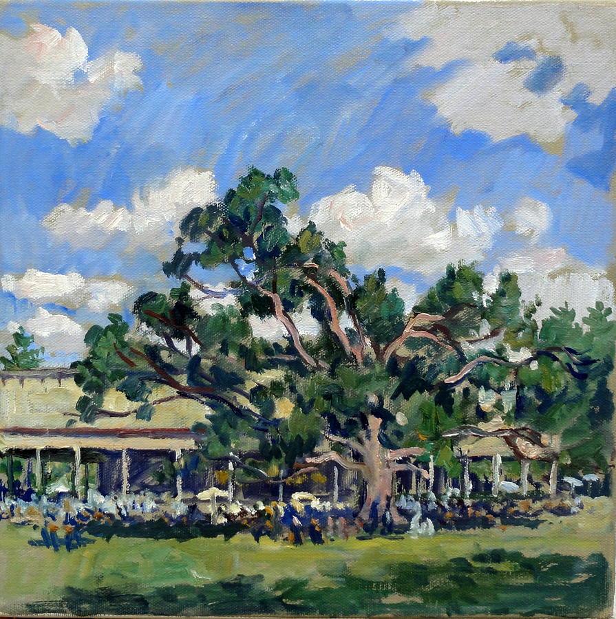 Summer Sky / Tanglewood Afternoon Painting by Thor Wickstrom