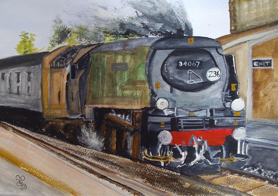 Tangmere Painting by Carole Robins