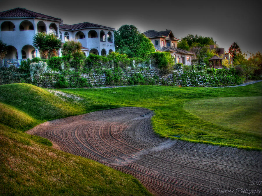 Tanoan Golf Homes Photograph by Aaron Burrows