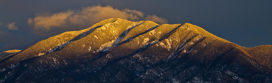 Taos Mountain Photograph by Atom Crawford