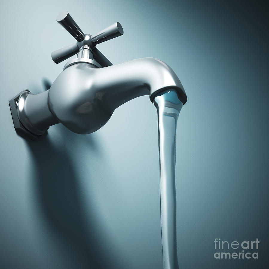 Tap Water Photograph by Gualtiero Boffi