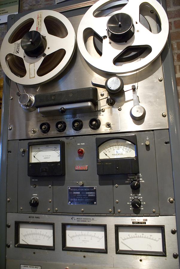 Tape Recorder Photograph by Mark Williamson