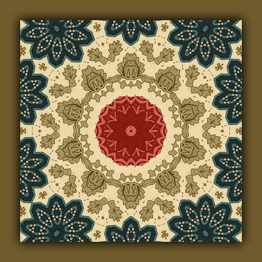 Tapestry 2 Digital Art by Lynn Evenson