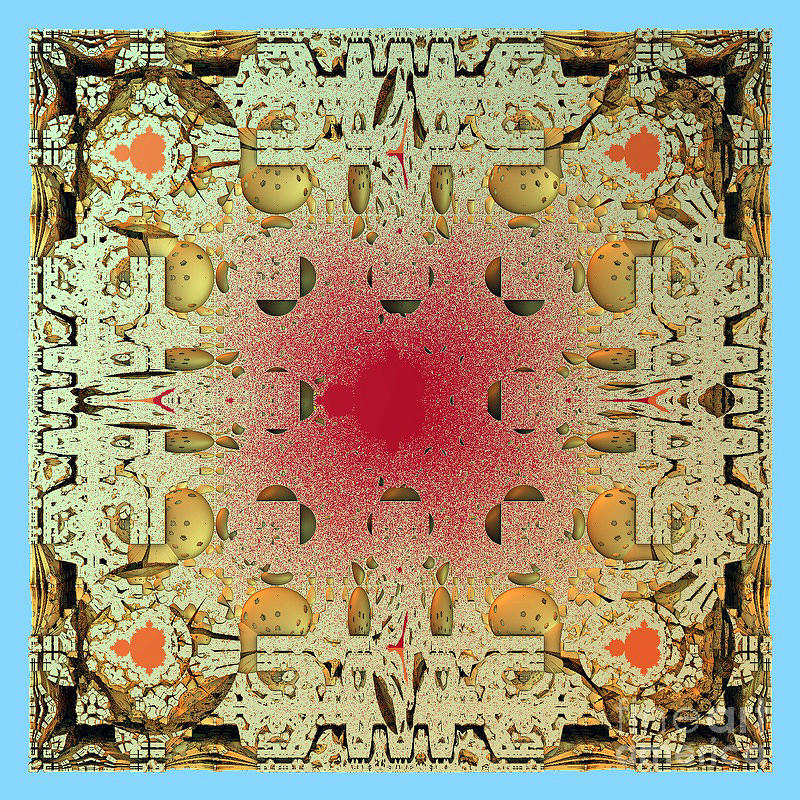Tapestry Mandelbrot Digital Art by Richard Ortolano