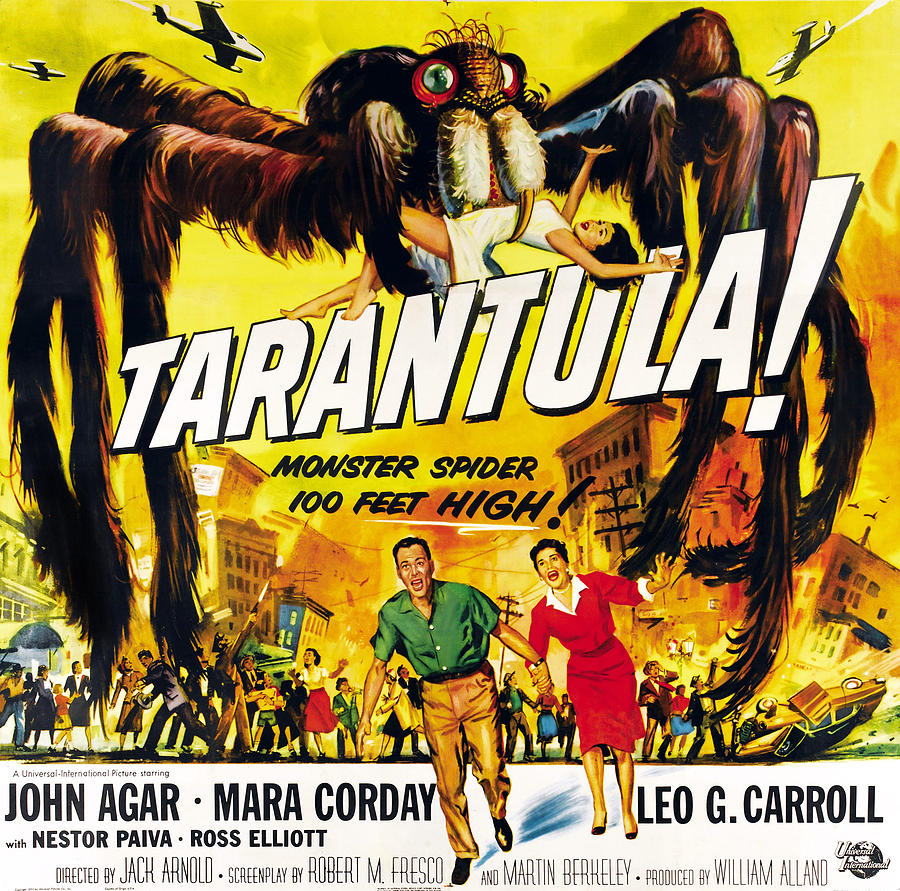 Movie Photograph - Tarantula, Bottom From Left John Agar by Everett