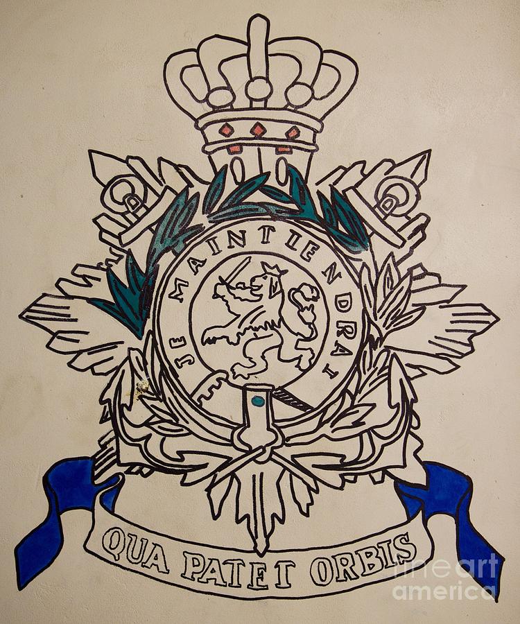 Afghanistan Photograph - Task Force Uruzgan - Crest by Unknown Afghanistan Photograph - Task Force Uruzgan - Crest by Unknown