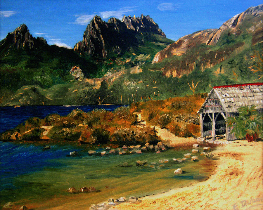 Tasmania Painting - Tassie by Elisabeth Dubois