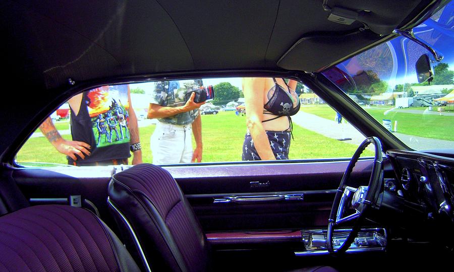 Tattoed Strangers At A Car Show Photograph by Don Struke