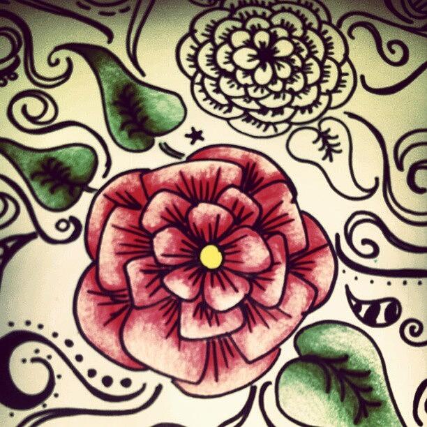 Flower Photograph - Tattoo me by Brandi Suarez