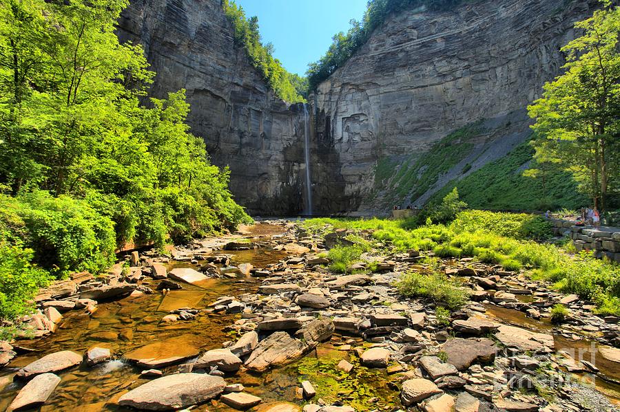 Taughannock Falls Canyon Photograph by Adam Jewell