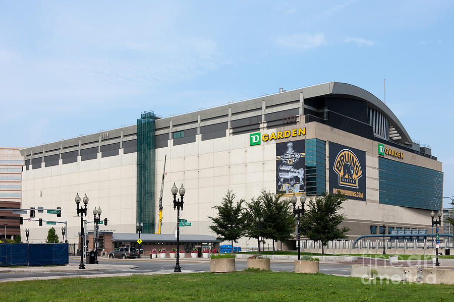TD Garden Photograph by Clarence Holmes