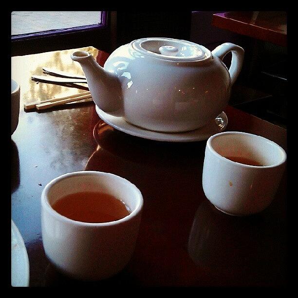 Tea Photograph - #tea #cups And #teapot by X Thompson