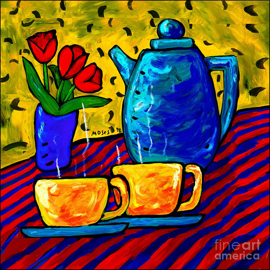 Tea for Two Painting by Dale Moses