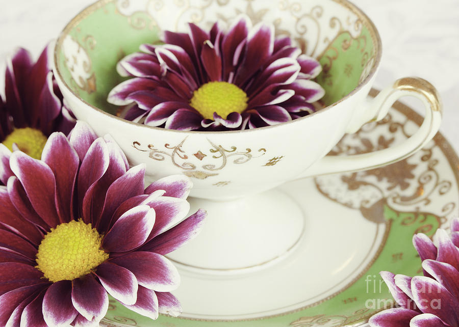 Tea Photograph - Tea Petals by Kim Fearheiley