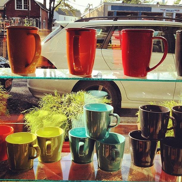 Coffee Photograph - Tea! #tea #coffee #drink #shop #pottery by Shannon Ferguson