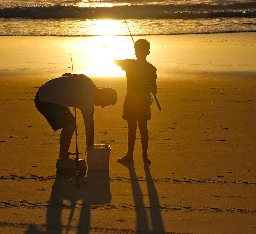 Teach a man to fish... Photograph by Eric Tressler
