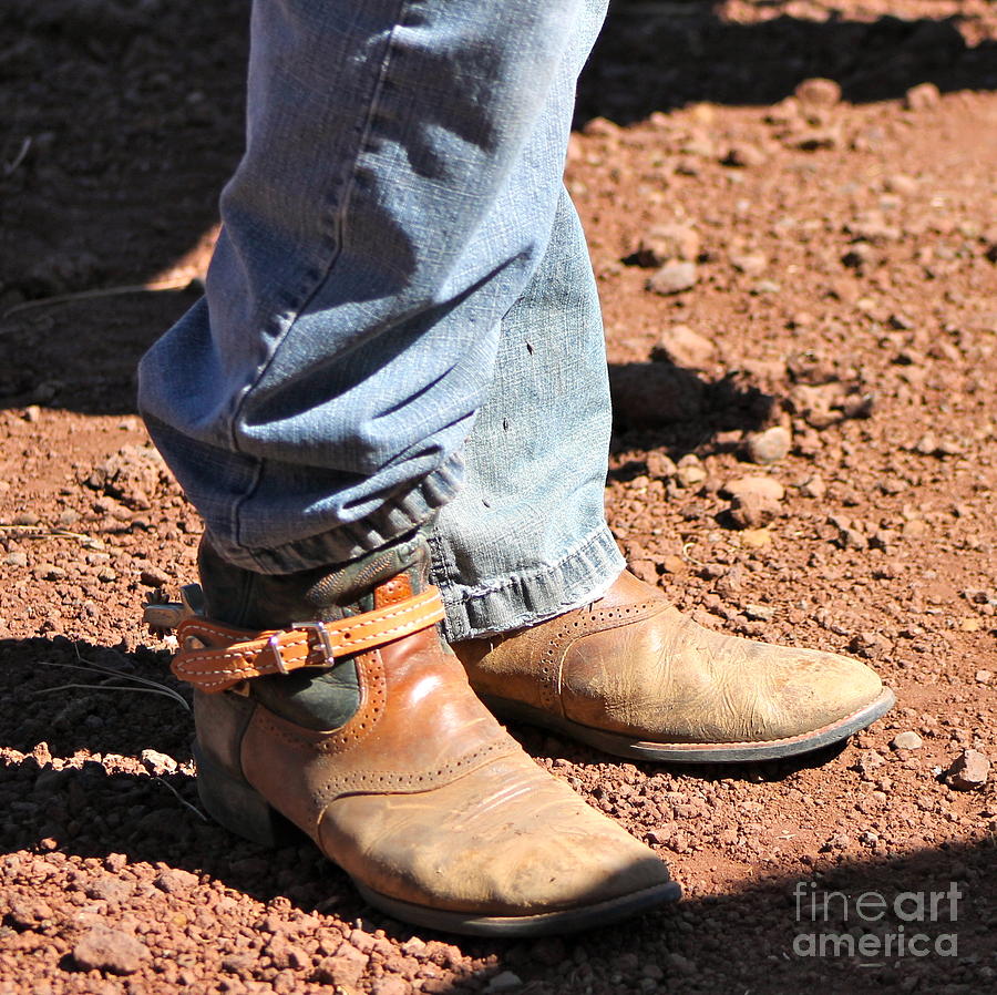 Teen boots in color Photograph by Pamela Walrath