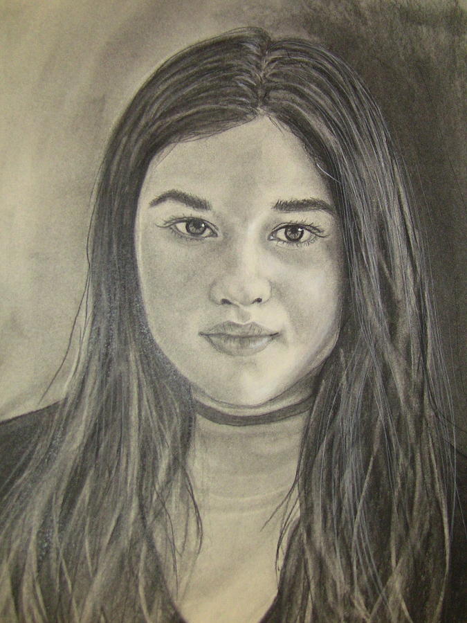 Teen Girl Drawing by Shelly Crippen - Pixels