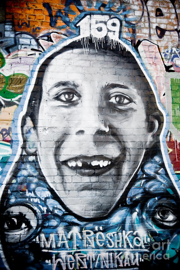 Teethless Graffiti Smile Painting by Yurix Sardinelly